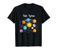 Solar System Planets, Earth, Sun, Space Science Kids, Adults T-Shirt