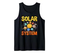 Solar System Planets Educational Space Science Tank Top