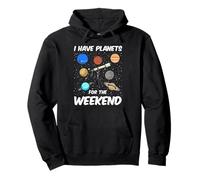 Solar System Planets Men Women Kids Funny Science Pullover Hoodie