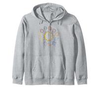 Solar System Planets Science Space Boys Zip Hoodie