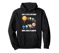 Solar System Planets Space Science Astronomy Kids Toddler Pullover Hoodie
