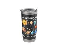 Solar System Planets Space Science Astronomy Kids Toddler Stainless Steel Insulated Tumbler
