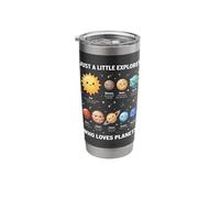 Solar System Planets Space Science Astronomy Kids Toddler Stainless Steel Insulated Tumbler