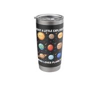Solar System Planets Space Science Astronomy Kids Toddler Stainless Steel Insulated Tumbler