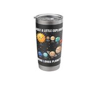 Solar System Planets Space Science Astronomy Kids Toddler Stainless Steel Insulated Tumbler