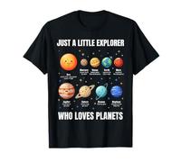Solar System Planets Space Science Astronomy Kids Toddler T-Shirt