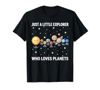 Solar System Planets Space Science Astronomy Kids Toddler T-Shirt