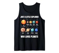 Solar System Planets Space Science Astronomy Kids Toddler Tank Top