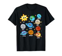 Solar System Planets T-Shirt Astronomy Space Gift Tee T-Shirt