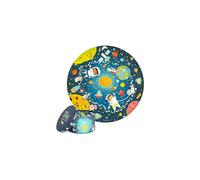 Solar System Puzzle Space Round Jigsaw Puzzle for Children Age 5-8 Year Olds - 100% Recycled Card 150 Piece Solar System for Kids Age 5+ years old by