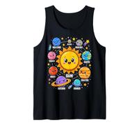 Solar System Space Planets Learning Boys Girls Toddlers Tank Top