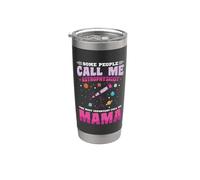 Solar System Space Some People Call Me Astrophysicist Mama Stainless Steel Insulated Tumbler