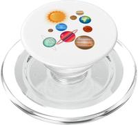 Solar System - Sun & Planets Outer Space Astronomy Kids Gift PopSockets PopGrip for MagSafe