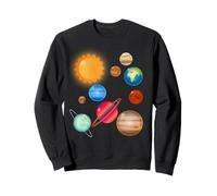 Solar System - Sun & Planets Outer Space Astronomy Kids Gift Sweatshirt