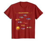 Solar System T Shirt - Awesome Gift Shirt For Space Geeks T-Shirt