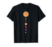 Solar System Tie Universe Cosmos Lover Kids T-Shirt