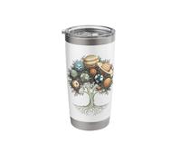 Solar System Tree of Life - Celestial Planets Astronomy Stainless Steel Insulated Tumbler