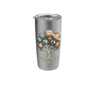 Solar System Tree of Life - Celestial Planets Astronomy Stainless Steel Insulated Tumbler