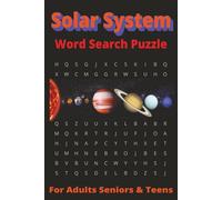 Solar System Word Search Puzzle Book: Word Searches with easy to read print about Solar System, Universe, Galaxy and more | 6x9 inches 110 pages |50+ ... Vacations, Holidays, Birthdays & Free Times