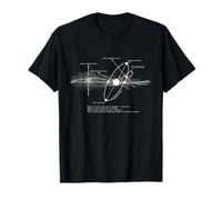 Solar Systems Diagram Astronomy Lover Astronomer Space Gift T-Shirt