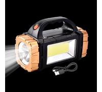 Solar Table Lamp - Waterproof Solar Lantern Rechargeable by USB - Multifunctional Portable Tool Kit for Camping Hiking Emergencies Travel Work Indoor