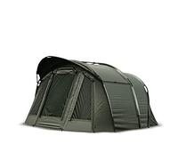 Solar Tackle UnderCover 2-Man Bivvy Outer Shelter, Water Resistant, Mozzie Mosquito Mesh, Air-Flow, Rolled Back Panels, Includes Inner Pockets, Heavy-Duty Groundsheet And Zippers (Green)