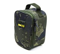 Solar Tackle UnderCover Camo Accessory Pouch Bag, With Double Zips For Easy Access, Padded Sides, Base And Lid - Available In Four Sizes