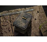 Solar Tackle UnderCover Camo Accessory Pouch Bag, With Double Zips For Easy Access, Padded Sides, Base And Lid - Available In Four Sizes