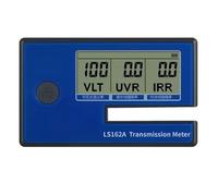Solar Tester Meter Digital Window Tint Meter Filmed Glass Tester UV Rejection Meter Spectrum IR 950nm UV 365nm VR 550nm LS162 With Automatic Calibration(LS162A)