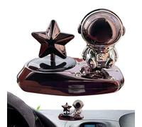 Solar Therapy Diffuser for Car, Solar Powered Car Diffuser, Astronaut Car Diffuser with Therapy Tablet | Car Dashboard Ornament, Perfume Decoration for