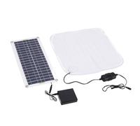 Solar Thermal Blanket for Dogs and Cats (withstands freezing cold) with Sun Panel and External Battery