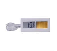Solar Thermometer Sensor Portable with LCD Digital Display and 1M Long Cable for Accurate Temperature Reading Between 50 and 70 Degrees Celsius