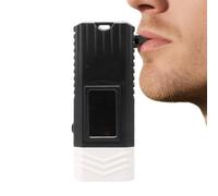 Solar Torch - Rechargeable Crank Flashlight - Powerful Flashlight with Long Range and Whistle for the Whole Family and Adults