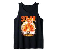 Solar Tornado Hunter Vintage Sun Astrophysics Art Tank Top