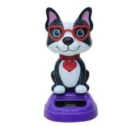 Solar Toy - ABS Dancing Animal Figurine, High-Efficiency Panel Swing Decoration For Car Office, Whimsical Sun-Powered Bobble Doll For Home Dashboard Event Atmosphere Enhancement