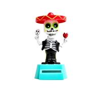 Solar Toys for Window,Solar Powered Dancing Dolls - Skeleton Window Sun Catcher Car Ornaments for Home Workplace Bedroom Living Room Dashboard