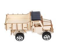 Solar Truck 3D Wooden Puzzle,for Stem Science Experiment Craft,Encourages Creativity Imagination,Learning Scientific Principles