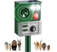 Solar Ultrasonic Animal Repellent Outdoor 2026 Upgraded Cat Repellent