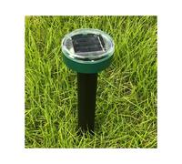 Solar Ultrasonic Cat Dog Repellent Fox Pest Scarer Deterrent Repeller Garden