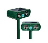 Solar Ultrasonic in Repellent Rat, Squirrel, Deer, Raccoon, Skunk, Rabbit, Mole,Waterproof with Motion Detector