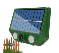 Solar Ultrasonic Repeller - Animal Control Device, Dog , Squirrel , Intelligent Motion Sensor, Dopp Alert Mode