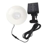 Solar Umbrella Lights, Large Solar Panel Clip Solar Patio Umbrella Lights IP65 LED Light Brightness Adjustable for Beach (Warm Light)