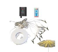Solar Umbrella Lights Outdoor,Patio Umbrella Solar Lights for Outdoor | Waterproof Outside Decor with 8 Modes for Porch Parasol Deck Backyard Party Balcony Canopy Tent Garden Beach Camping