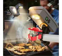 Solar/USB-C Grill Lights for Outdoor Grill Compatible with Blackstone/Weber/Big Green Egg - Rechargeable LED Work Light - Valentines Gifts for Him Men Husband Boyfriend Dad Adults - BBQ Accessories