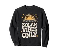 Solar Vibes Only Radiant Positive Energy Sweatshirt