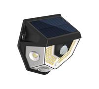 Solar Wall Lamp - 13x10x6cm Fence Mounted Lights, Reinforced plasticc Body, Energy Saving Design with auto Dusk to Dawn operationn | Decorative Garden Lighting for Poolside Yard Camping Landscaping