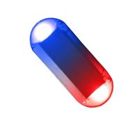 Solar Warning Lamp - Outdoor Waterproof Design, Bright Safety Light | LED Solar Flashing Alarm for Car, Motorcycle, SUV, Truck, Vehicle Signal Bar for Night Driving, Roadside Safety, Use