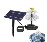 Solar Water Fountain - Solar Water Pump - Solar Bird Fountains, Waterfall Features - Aviary Eco Splash Pump, Aviary Eco Cascade | Chip Stream - Splash Features