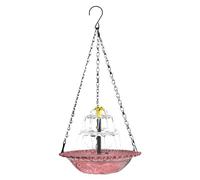 Solar Water Fountain Weatherproof Waterfall Bowl