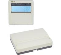 Solar Water Heater Controller for Pressurized System, Digital Temperature Control with Overheat & Freeze Protection, Energy Saving Pump Automation for Residential/Commercial Solar Thermal Panels